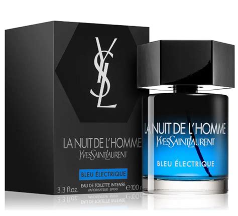 eau electrique ysl basenotes|ysl la nuit homme bleu électrique.